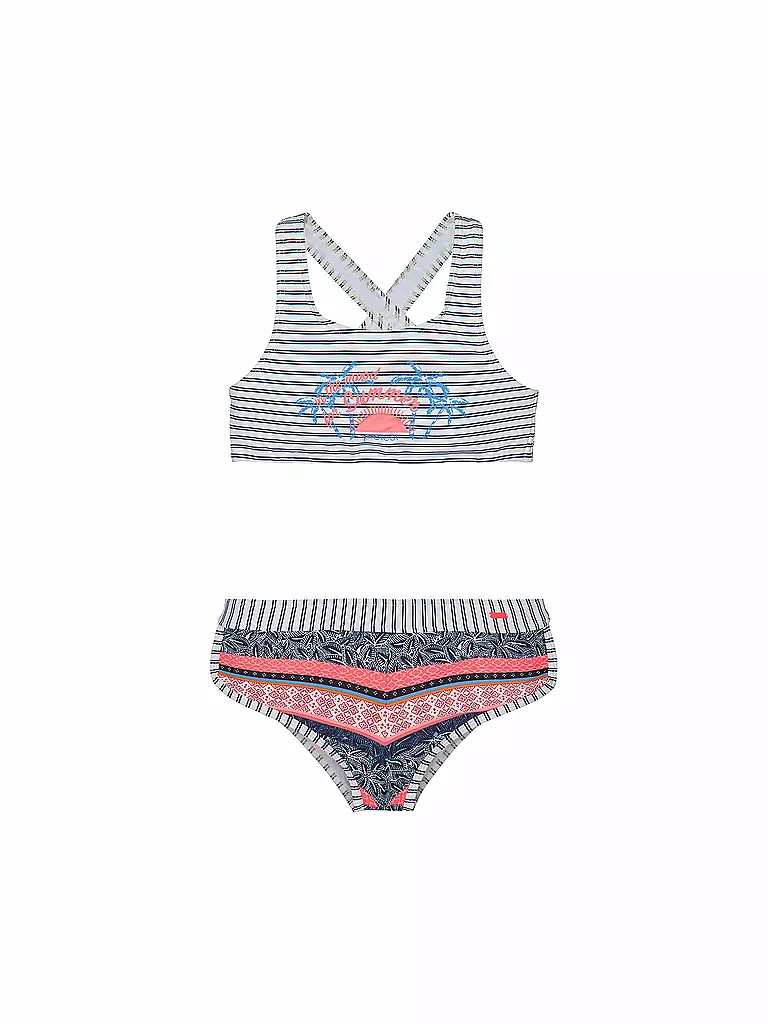 Protest M Dchen Hipster Neckholder Bikini Blair Jr Blau